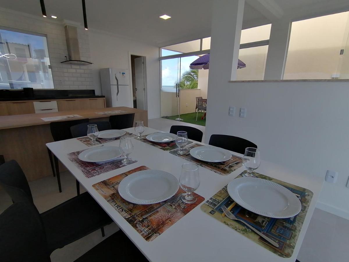Triplex pé na areia com 3 suítes próximo Salvador Lauro de Freitas Exterior foto