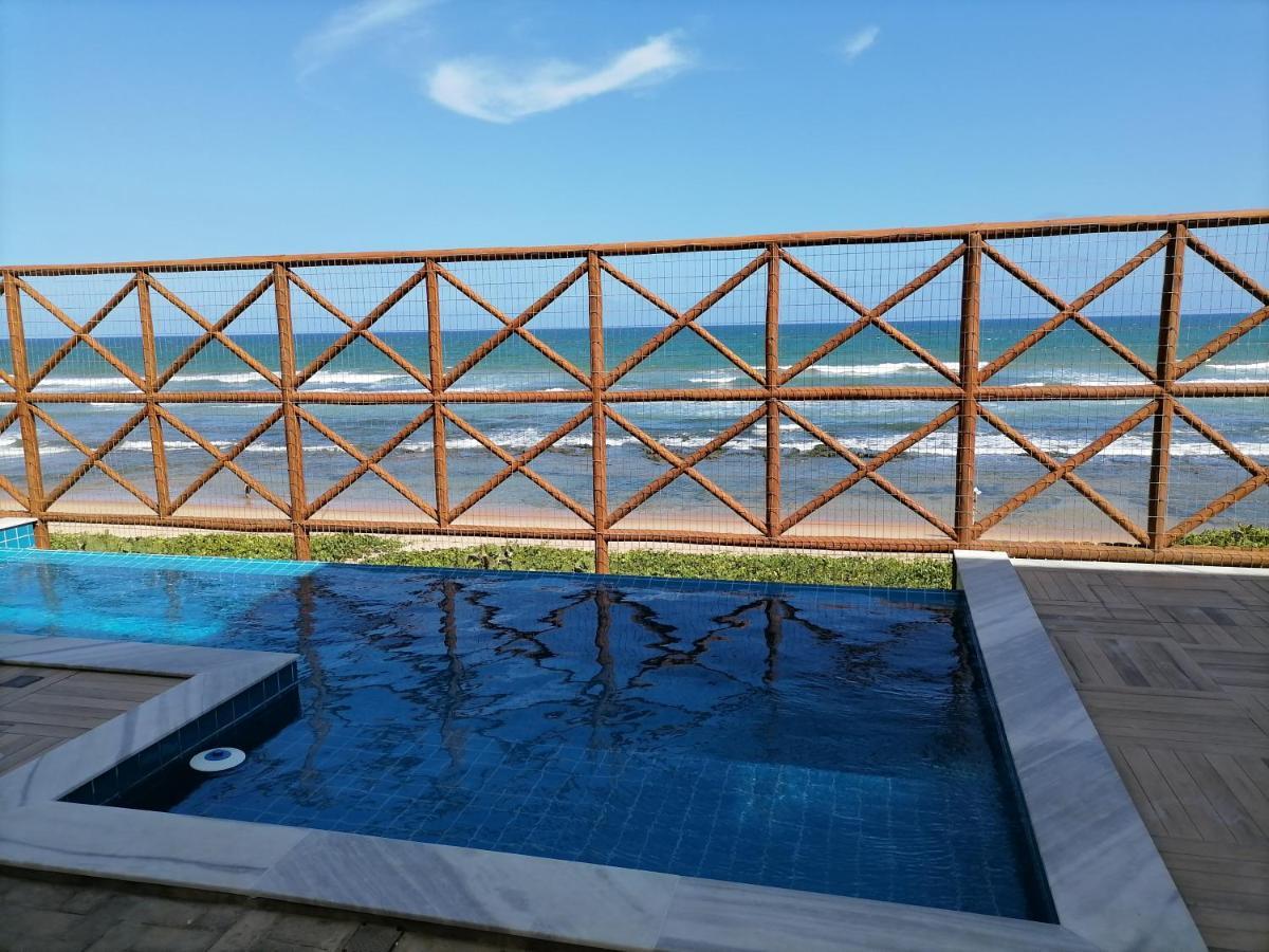 Triplex pé na areia com 3 suítes próximo Salvador Lauro de Freitas Exterior foto